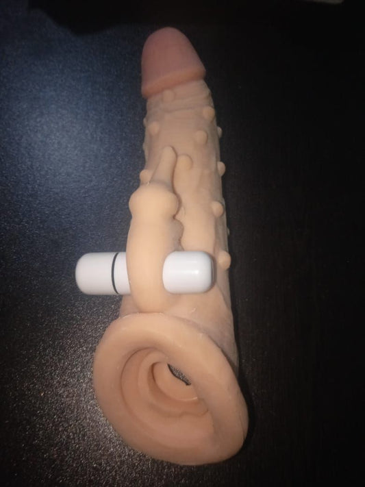 Elephant Vibrater Condom Size 9-10 Inch