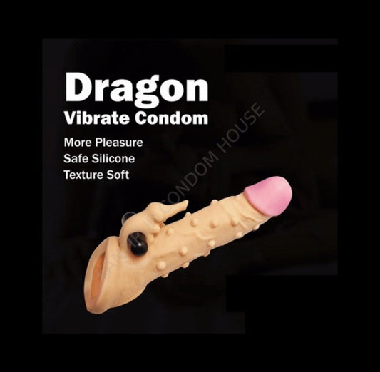 Elephant Vibrater Condom Size 9-10 Inch